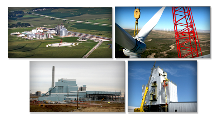 Ethanol, Wind, Coal power, Seed
