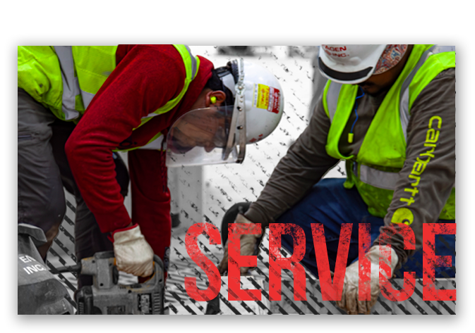 Two Fagen, Inc. employees working.